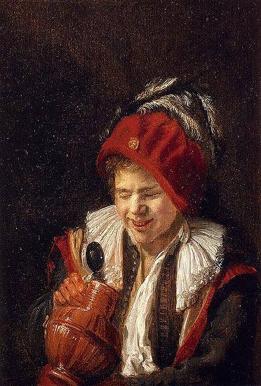 Judith leyster A Youth with a Jug oil painting picture